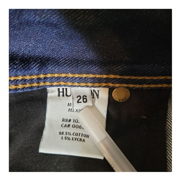 Hudson Jeans dark wash RN# 107906 Size 26 - Picture 5 of 9